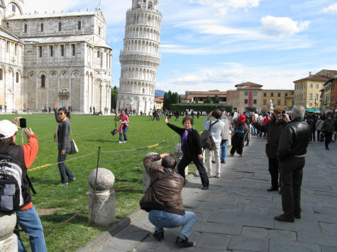 Obligatory Photography in Pisa Italy